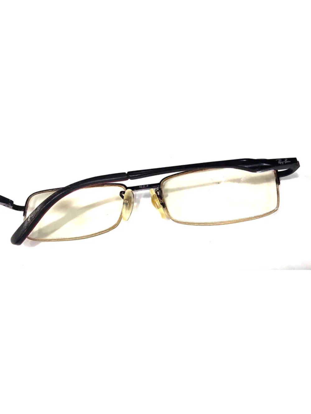 Ray Ban RB8692 1012 Black Rectangle Eyeglasses 53-18 140 READ